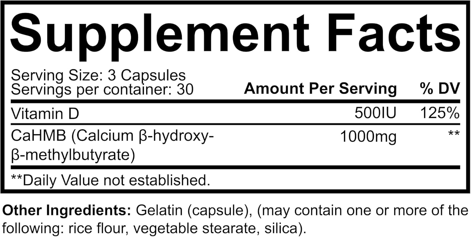 Nutrakey – HMB 1000mg 90Caps