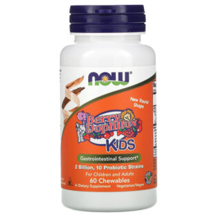 NOW Foods – Berrydophilus Kids 60 Gomitas Vitaminas para niños