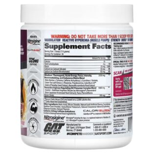 Gat Sport – Nitraflex Burn 30serv. Oxido Nitrico Quemador De Grasa