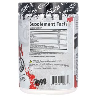 Gaspari Nutrition – Superpump Aggression 450gr. 25 Servicios.