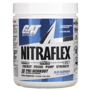 Gat Sport – Nitraflex 30Serv. Pre Entrenador Precursor de Testosterona