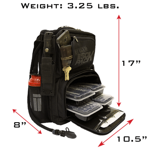 Isolator Fitness – Isopack Mochila con Compartimento para Alimentos y Accesorios