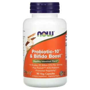 Now Foods – Probiotic10 & Bifido Boost 90Caps