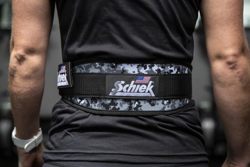 Schiek – Faja de Velcro 4 3/4″ Workout Belt