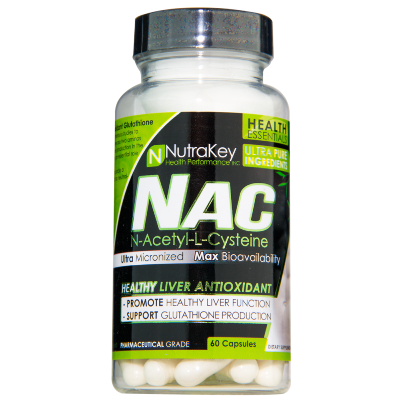 Nutrakey – NAC 60Cápsulas (N-Acetil cisteína