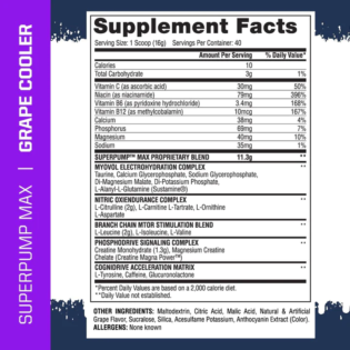 Gaspari – Super Pump Max 40Serv. Nueva Formula