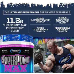 Gaspari – Super Pump Max 40Serv. Nueva Formula