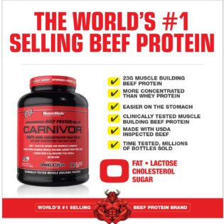 MuscleMeds – Carnivor 4.5lb Proteina a Base De Carne