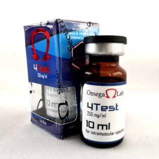Omega Lab – 4 Test Sustanon Testosterona 250mg./10ml.