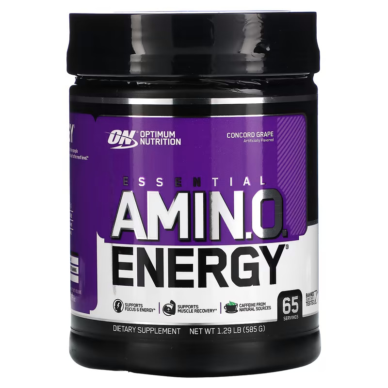 Optimum Nutrition - Amino Energy 65 Serv. Aminoacidos con Energizantes