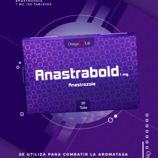 Omega Lab – Anastrabold Anastrozol 1mg. 28tabs Anti Estrogeno