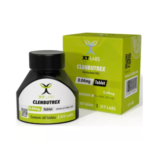 XT Labs – Clembutrex Clenbuterol 40mcgr. 60tabs.