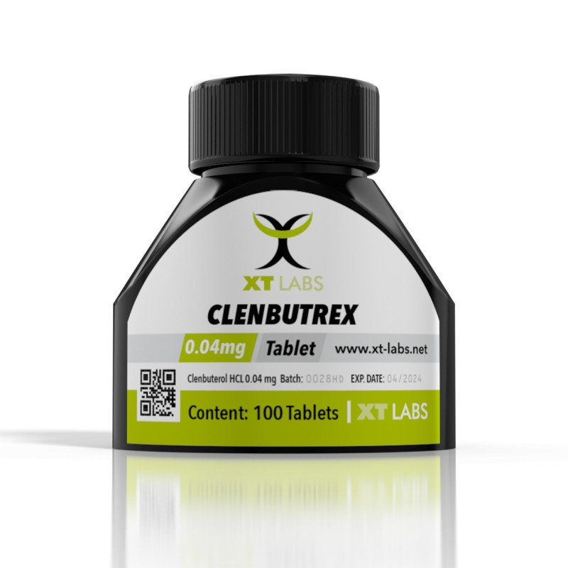 XT Labs – Clembutrex Clembuterol 40mcgr. 100tabs.