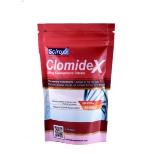 Sciroxx Premium – Clomidex Citrato de Clomifeno 50mg. 100tabs.