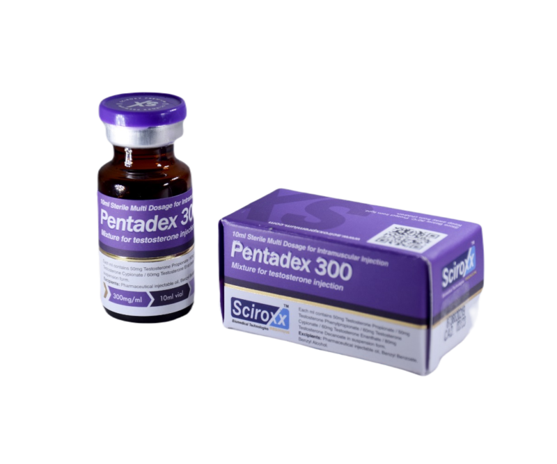 Sciroxx Premium – Pentadex Testosterona Sostenon 300mg./10ml.