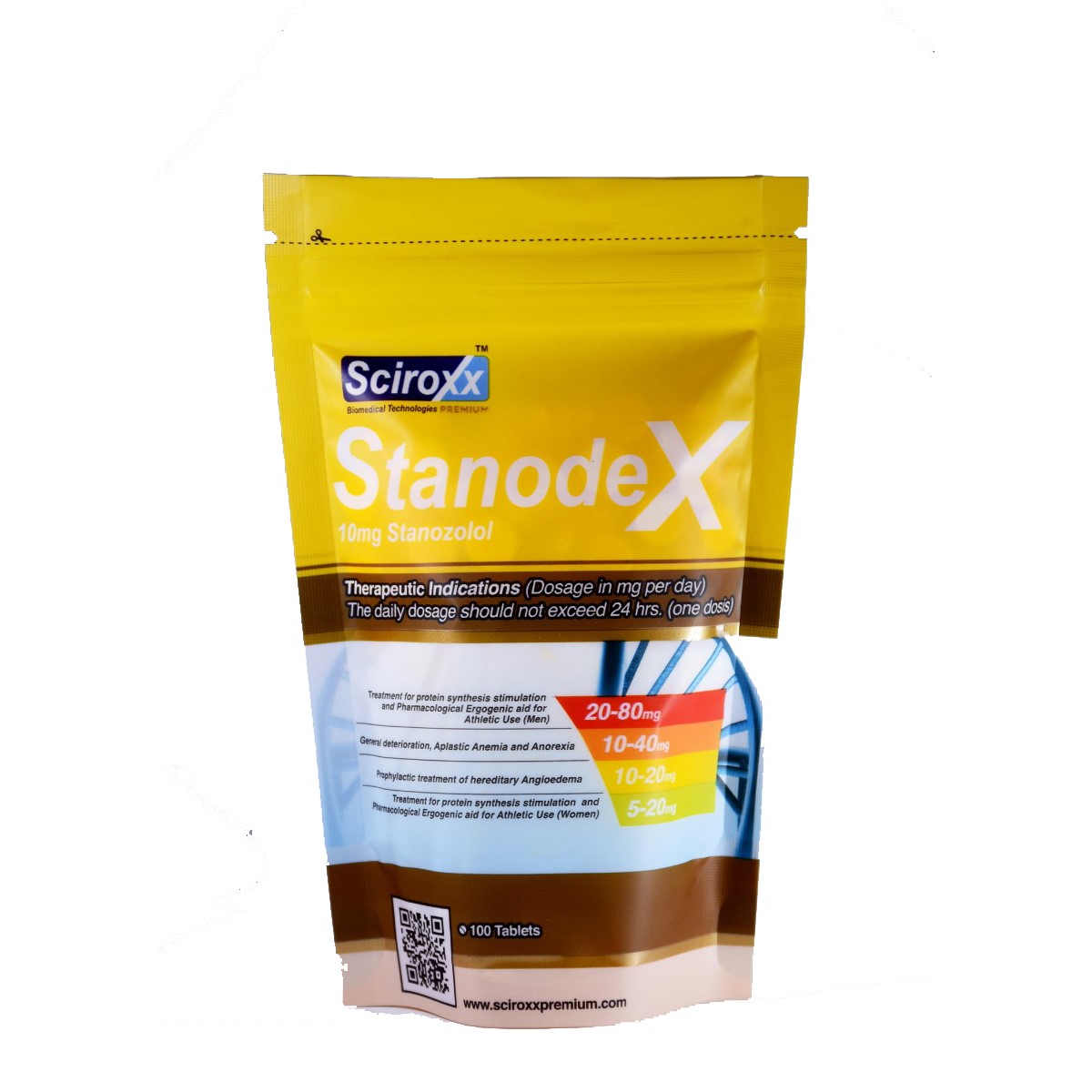 Sciroxx Premium – Stanodex Estanozolol Winstrol 100tabs 10mg.