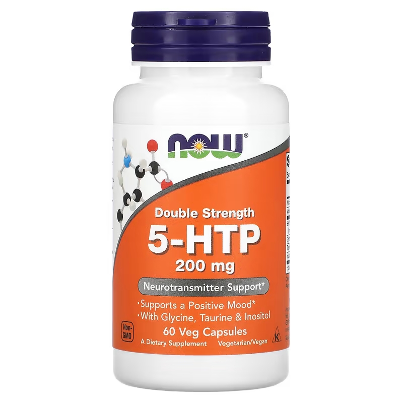 Now Foods – 5-HTP Double Strength 200mg 60VegCapsules 5HTP