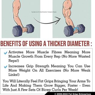 Fat Gripz – Fat Gripz Original Con Holograma 5.7cm Diámetro