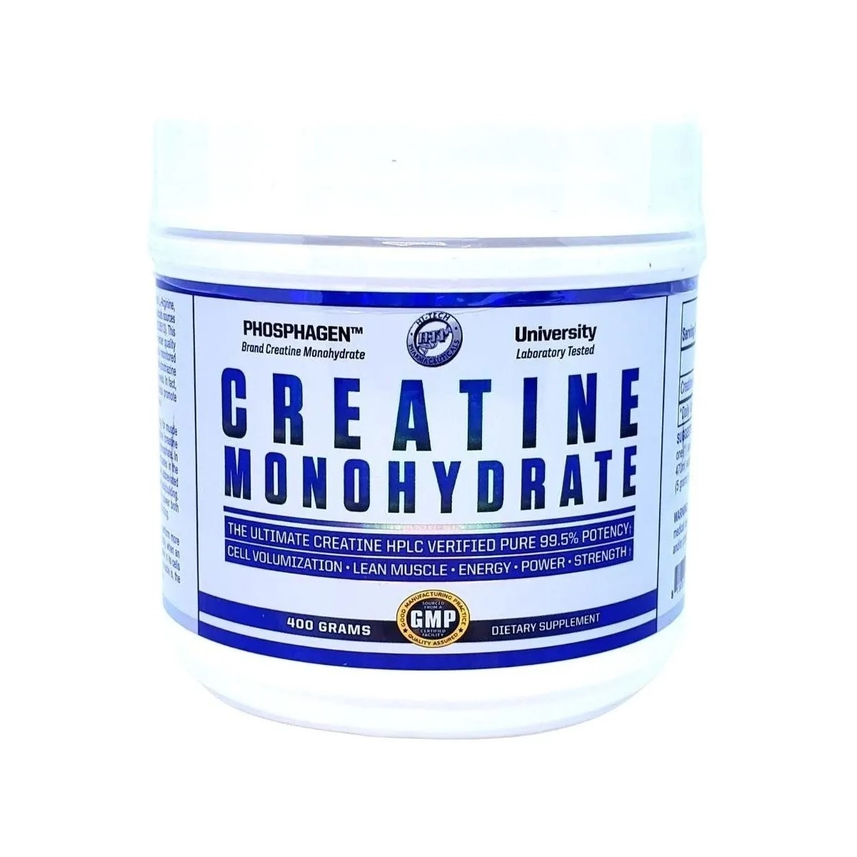 Hi Tech – Creatine Monohydrate 400gms Creatina Monohidratada