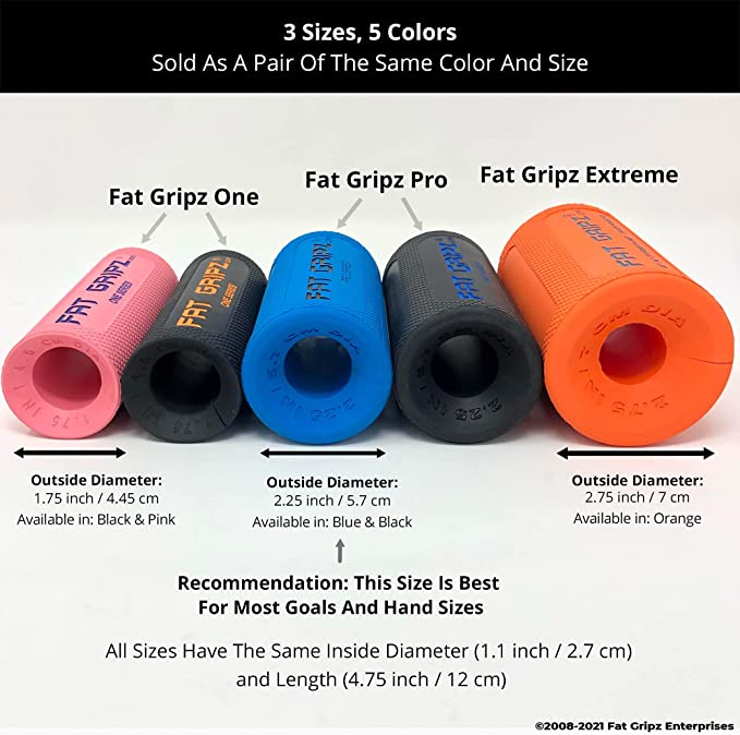Fat Gripz - Fat Gripz Originales Serie One 4.4cm Diámetro Con Garantía