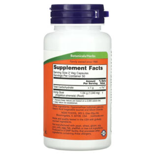 Now Foods – Dong Quai 520mg 100Vegcaps