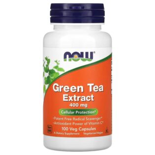 Now Foods – Green Tea 400mg 100vegcaps Te verde