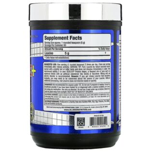 Allmax Nutrition – Leucine 400gms 80serv. Leucina