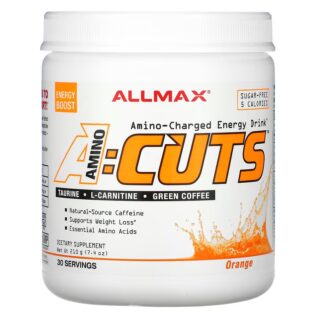 Allmax Nutrition – Amino Cuts 30serv. Aminoácidos Energizantes Quemadores de Grasa