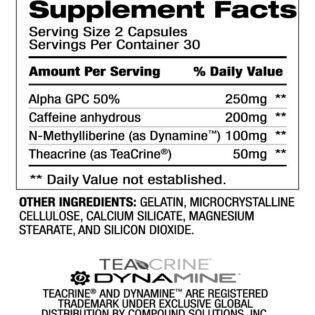 BPI Sports – Catalyst 4 60Caps 30serv. Energizante Nootropico