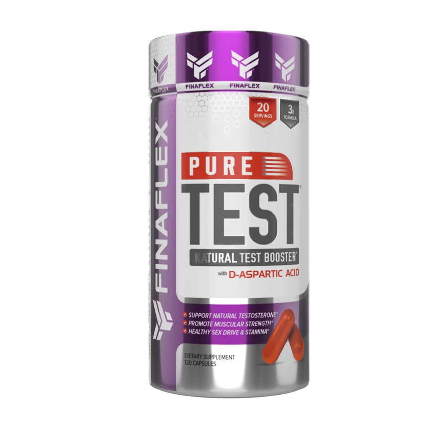 Finaflex – Pure Test 120caps 20serv. Acido Aspartico Precursor de Testosterona