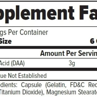 Finaflex – Pure Test 120caps 20serv. Acido Aspartico Precursor de Testosterona