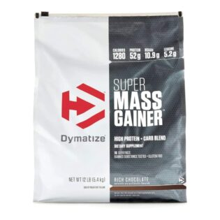 Dymatize – Super Mass Gainer 12lb Ganador de Masa Muscular