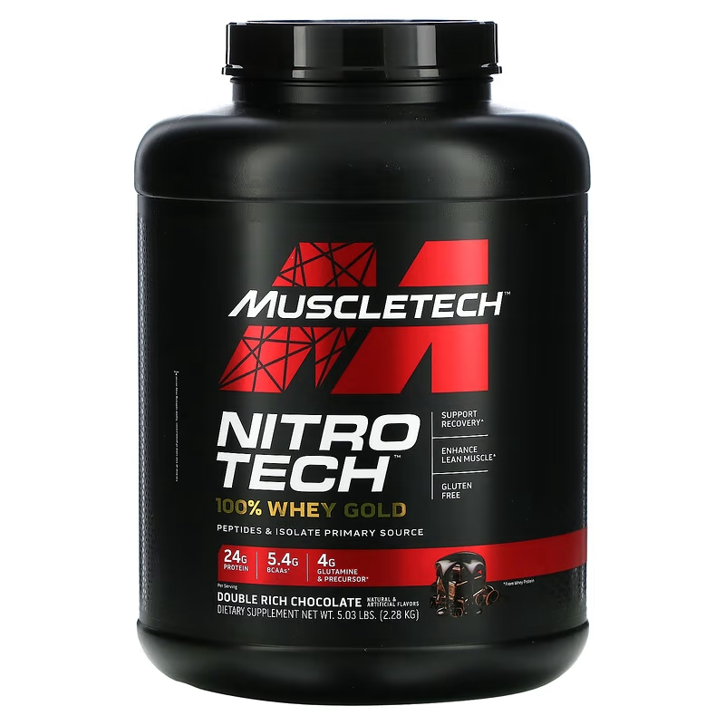 Muscletech - Nitro Tech 100% Whey Gold 5lbs 69serv. Proteina