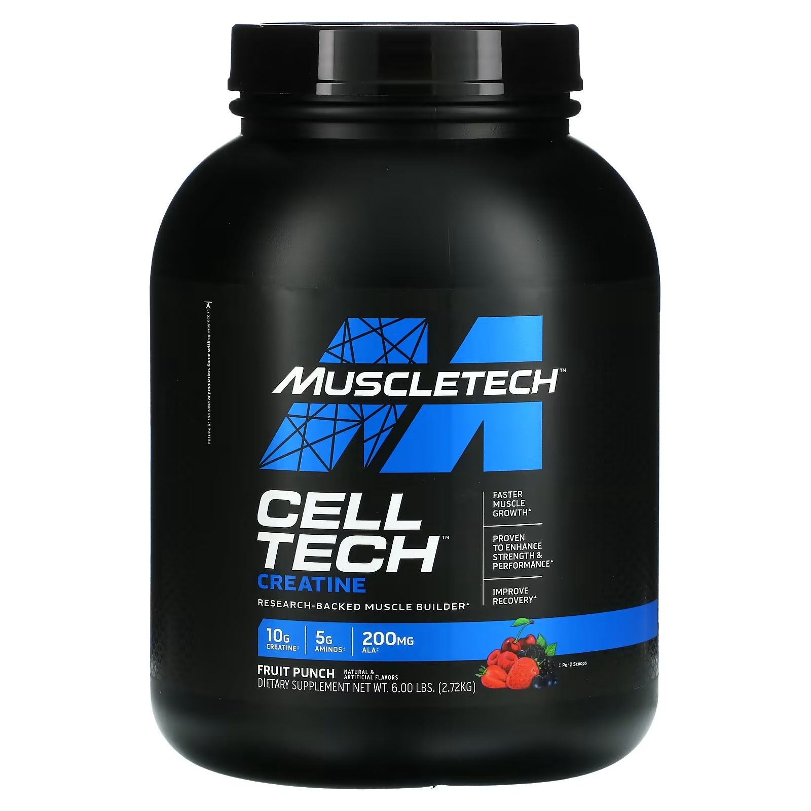 MuscleTech – Cell Tech 6lbs 54serv. Creatina con Aminoacidos