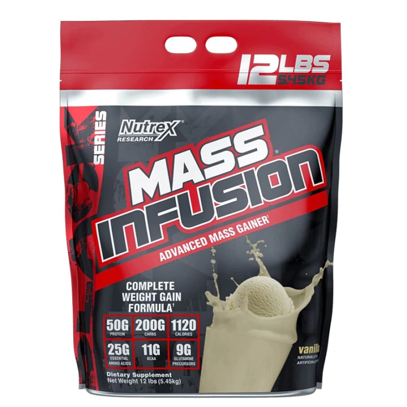 Nutrex - Mass Infusion 12lb Ganador de Masa Muscular
