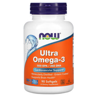 Now Foods – Ultra Omega-3 90Softgels Omega 3 EPA500 DHA250