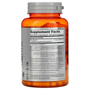 Now Foods – Kre-Alkalyn 120VegCaps Creatina de Mayor Pureza