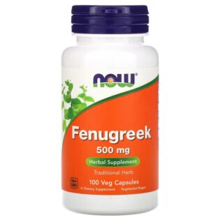 Now Foods – Fenugreek 500mg 100VegCaps Protector Estomacal