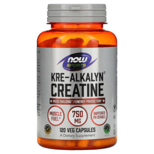 Now Foods – Kre-Alkalyn 120VegCaps Creatina de Mayor Pureza