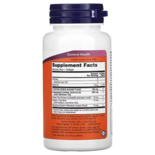 Now Foods – 7 Keto LeanGels 100mg 60softgels Control de Peso DHEA