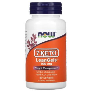 Now Foods – 7 Keto LeanGels 100mg 60softgels Control de Peso DHEA