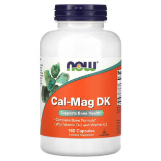 Now Foods – Cal Mag DK 180Caps Promueve la salud ósea