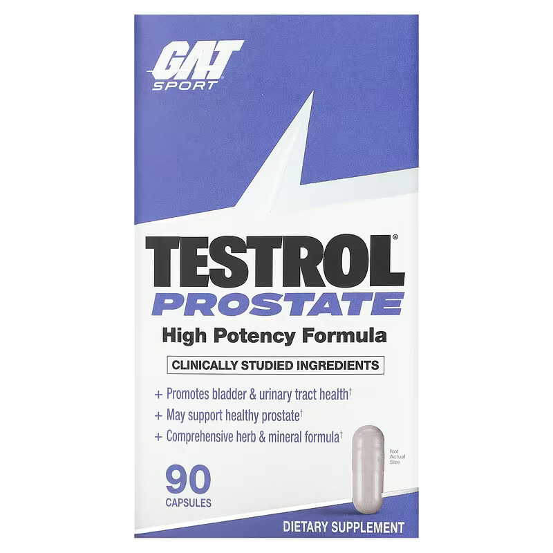 Gat Sport – Testrol Prostate 90caps 30serv. Precursor de Testosterona