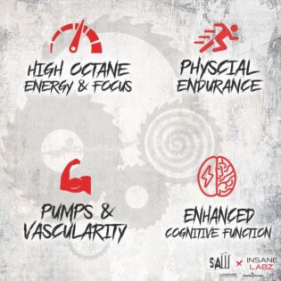 Insane Labz – Psychotic Saw 30serv. Pre Entrenamiento Oxido Nitrico