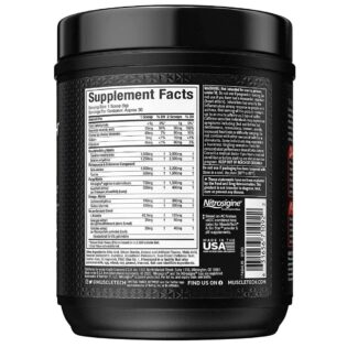 MuscleTech – Vapor X5 30Serv. Pre Entrenamiento Oxido Nitrico