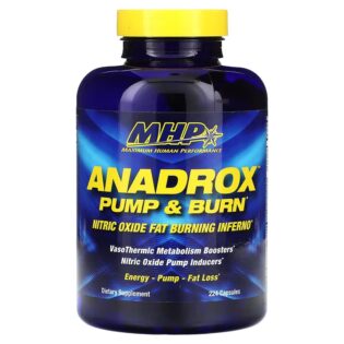 MHP – Anadrox 224Caps Pre Entrenamiento Con Quemador de Grasa