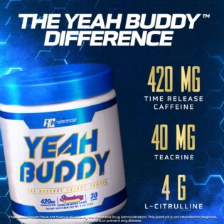 Ronnie Coleman – Yeah Buddy 30serv. Pre Entrenamiento Oxido Nitrico