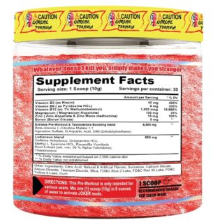 Terror Labz – Joker 30serv. Pre Entrenamiento Oxido Nitrico