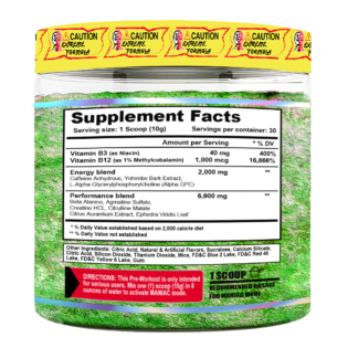 Terror Labz – Maniac 30serv. Pre Entrenamiento Oxido Nitrico