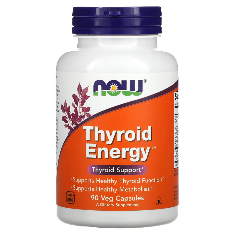 Now Foods – Thyroid energy 90vegcaps Salud Tiroidea